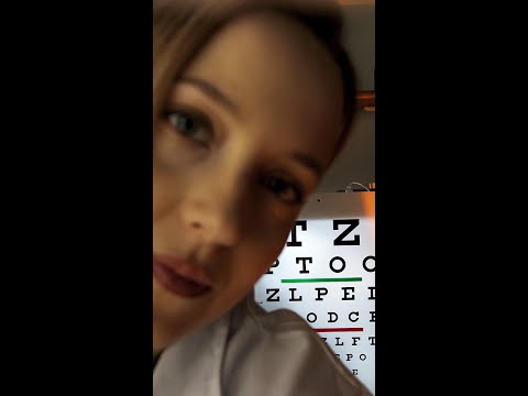 ASMR Eye Exam - Lens Check (1 or 2) #shorts