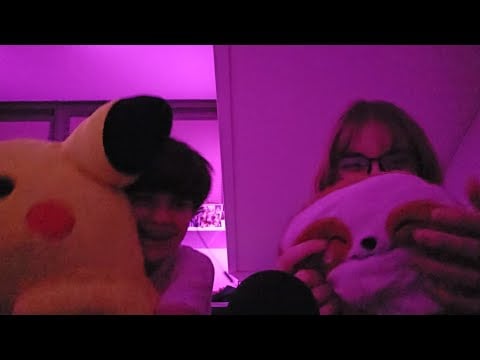 My first time doing ASMR ft brother || English/Dutch