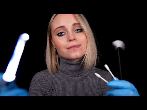 ASMR | Soft spoken THOROUGH ear cleaning