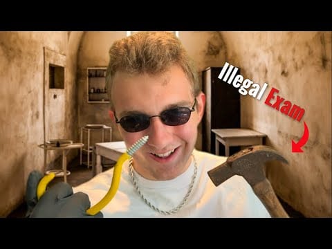 ASMR Illegal VS Legal Cranial Nerve Exam