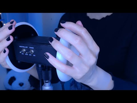 ASMR Brain Melting Vaseline Ear Massage for Deep Sleep 😪 3Dio, whispering / 耳マッサージ