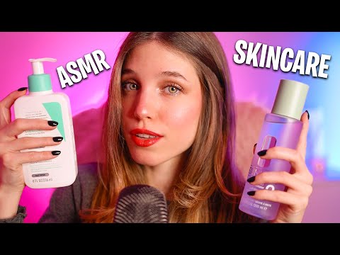 ASMR TE HAGO TU SKINCARE REAL 🧖🏼‍♀️ Cremitas y tratamiento facial para dormir (ROLEPLAY EN ESPAÑOL)