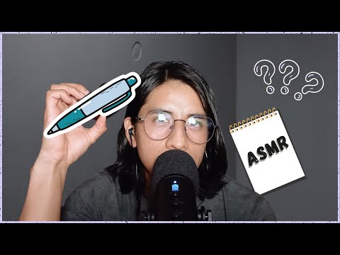 ASMR | haciéndote preguntas PERSONALES | ROLEPLAY español