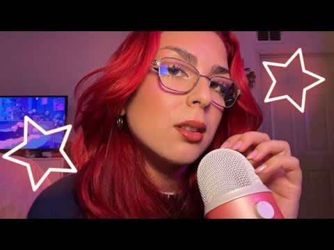 ASMR ☆ gentle mic scratching and moth sounds 💋