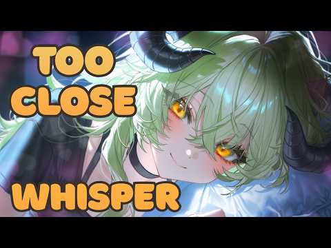 НЕРАЗБОРЧИВЫЙ ШЕПОТ НА ОБА УШКА + Дыхание【3DIO ASMR】💚Close Inaudible Whisper & Ear Blowing