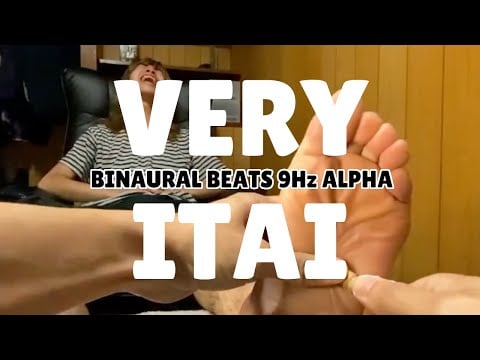 とっても痛い足つぼ | 総集編 アルファ 9Hz バイノーラル音と共に | 3時間50分