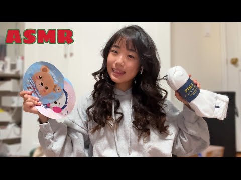 ASMR on my Friends Christmas Gifts‼️if you know me don’t watch this‼️ Tapping, Scratching, Rambling