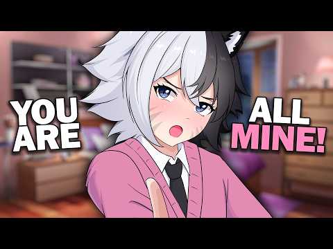 "Look At Me..." | Jealous Best Friend Gets Extra Affectionate ASMR 🩷 [Ear Cupping] [Head Scratches]