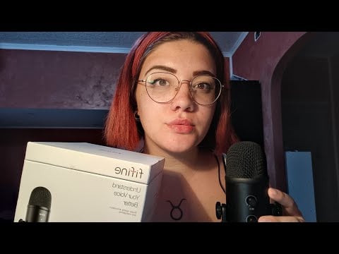 TEST NEW MIC FIFINE K678😴💜 (Collab) | ASMR ITA