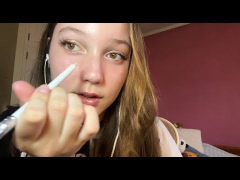 Mean Girl Does Your Makeup at School 💄📚 | ASMR Roleplay