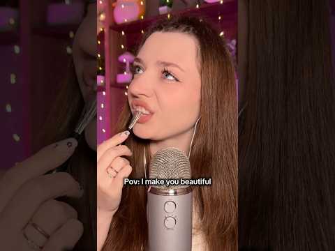 POV: I make you beautiful #asmr #asmrsounds #asmrrelax #asmrsleep #relax #tingles #asmrvideo