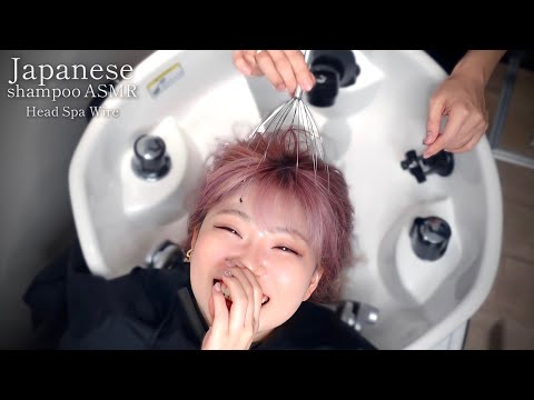 【ASMR】脳がゾクゾクする。不眠症改善シャンプー&ヘッドマッサージで癒します