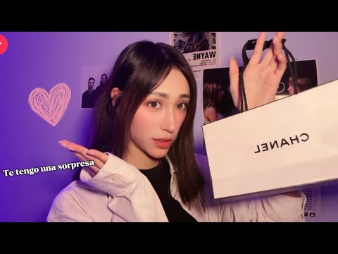 Vecina🙈viene a Media noche con un regalo✨y no quiere irse🥺/ROLEPLAY-asmr