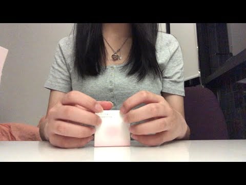 asmr | exquisite noises cosmetics unboxing