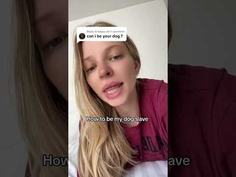 how to be my dog slave