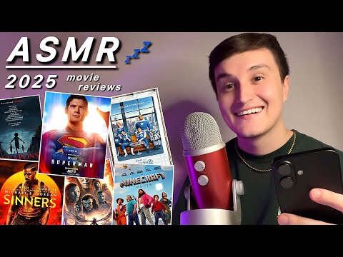 ASMR | Relaxing 2025 Movie Whisper Reviews 📀💤