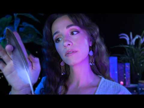 ASMR but it gets quieter and slower as you fall asleep 💜💤 (low light, whispers)