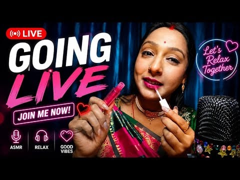 😴 Can’t Sleep? Stay With Me 💕 Soft ASMR Live