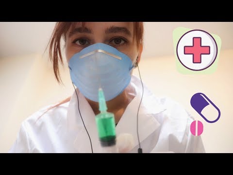 💊Role Play En URGENCIAS💊Dra. Yana te atiende.💊 Infección de oído. ASMR