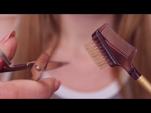 ASMR Plucking & Shaping Your Eyebrows 🌸 No talking, layered sounds