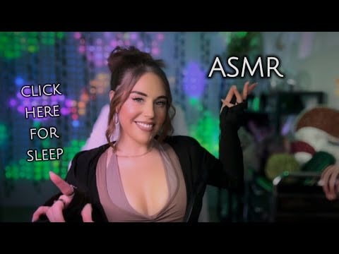 ASMR ✨ Clicky rambles, tapping, & personal attention (w/ mouth sounds) for sleepy TINGLES 🫠