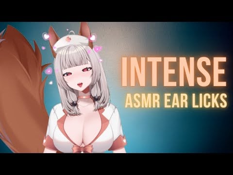 [ASMR] -  INTENSE Ear Licks for Relaxation