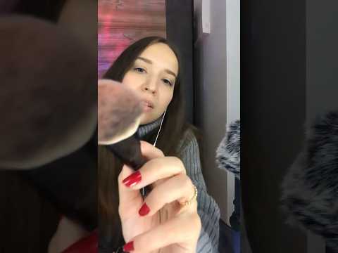 ASMR Doing your Makeup 💄✨ #asmr #sleep #relax #tapping #scratching #asmrshorts