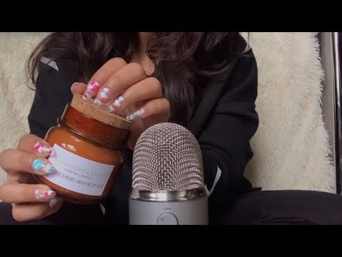 [ASMR] tapping & scratching random objects