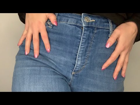ASMR Jeans Scratching + Lens Licking & Kisses | Thomas’ Custom Video