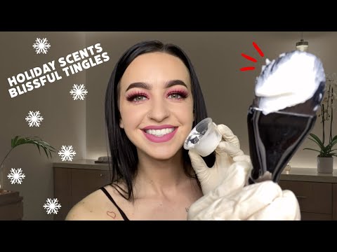 [ASMR] Holiday Themed Facial RP | Intense Tingles