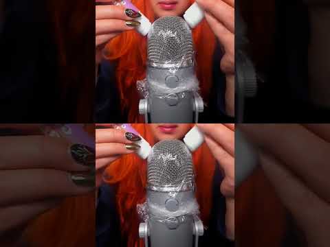 ASMR Glue Sticks on the Mic #asmr #tingles #shorts