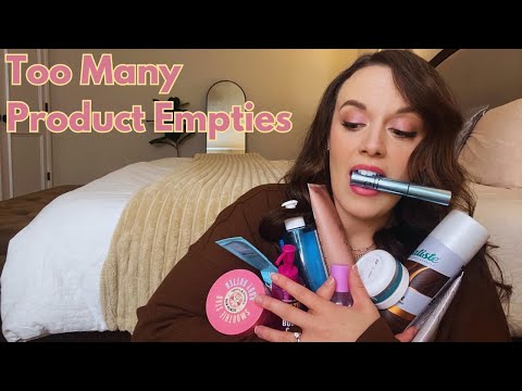 ASMR/Product Empties (Soft Spoken/Tapping/Lid Sounds)