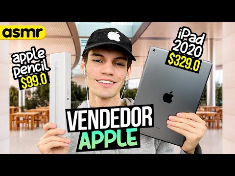 ASMR Español roleplay VENDEDOR de APPLE | Mol