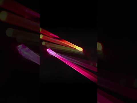 Slow Sabers with Mouth Sounds and Echo #Visual #ASMR