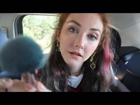 ASMR Doing Your Make-Up in the Car