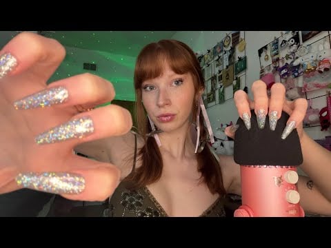 ASMR | FAST & AGGRESSIVE BRAIN MELTING Foam Mic Scratching w/ Hand Movements