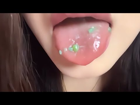 ASMR Brush & Popping Candy ✨ Brushing your teeth for you