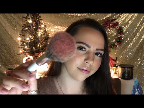 ASMR - FAST AND AGRESSIVE MAKEUP APPLICATION