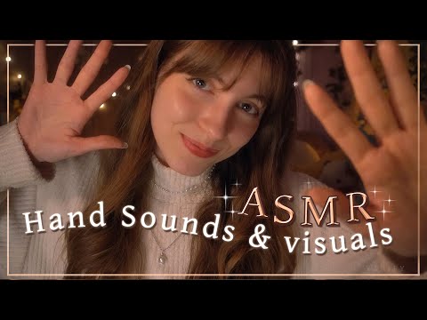 ASMR HAND SOUNDS • Sonidos y visuales con las manos 👋🏻❤️