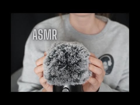 ASMR | Fluffy Mic Scratching (No Talking)