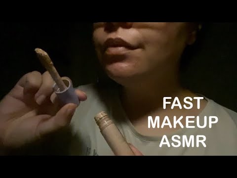 Fast Makeup ASMR (Türkçe ASMR) Hızlıca Makyajını Yapıyorum 