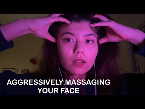 ASMR intense 5 min face massage | fast mic scratching, personal attention, hand movements