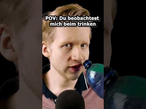 ASMR - POV: Du beobachtest mich beim trinken! #asmr #shorts #roleplay #deutscheasmr