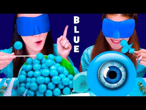ASMR Mind-blowing Blue Jelly Mukbang 🍬✨ | Asmr That Will Shock You! Best Compilation