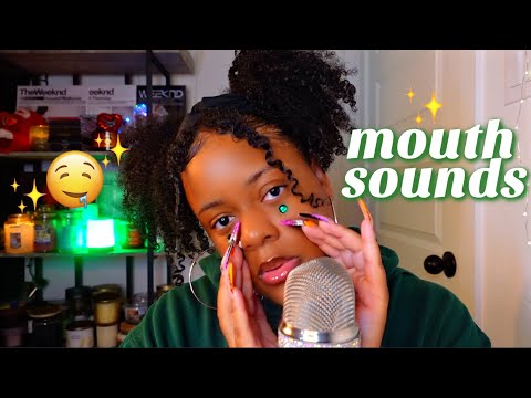 ASMR - INTENSE BUT SENSITIVE MOUTH SOUNDS + REVERSE ♡🤤✨