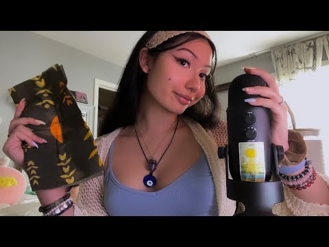 ASMR Beeswax Wrap Triggers 🐝🍯✨