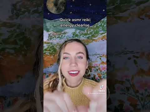 Quick asmr reiki energy cleanse