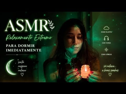 🌌 DESLIGUE A MENTE E DURMA AGORA | ASMR Relaxamento Profundo