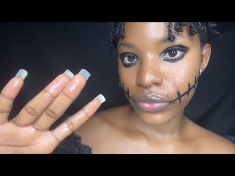 {HALLOWEEN ASMR} A good Witch SPIT PAINTS YOU 👻 (role-play, mouth sounds) 🎃