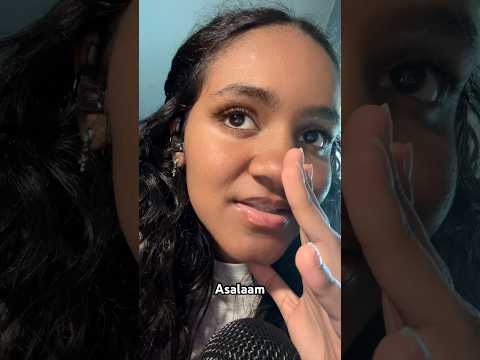 Whispering Arabic Words 🌚✨ #asmr #short